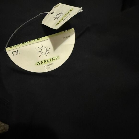 Aerie offline real me flare black leggings size XXS - Picture 4 of 4